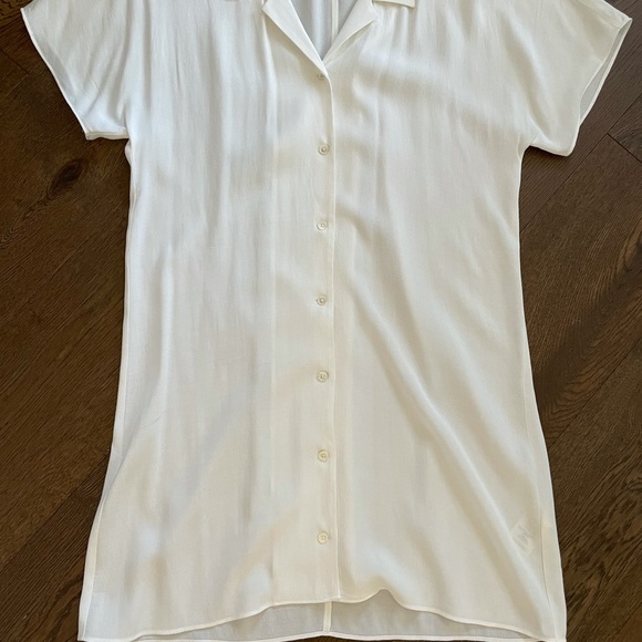 Wilfred Free Crepe Button Down Dress - Picture 2 of 4